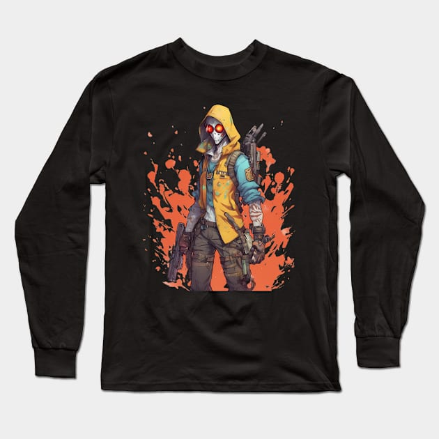 killer hitman Long Sleeve T-Shirt by animegirlnft